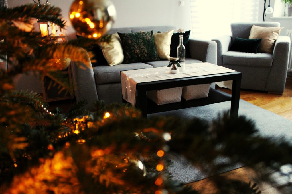 Świąteczny home decor butelkowa zieleń i złoto %name Świąteczny home decor butelkowa zieleń i złoto