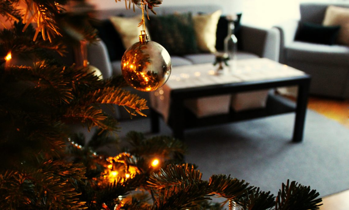 home decor świąteczny złoto zieleń