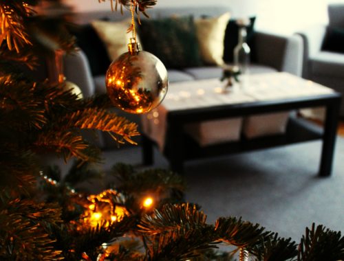 home decor świąteczny złoto zieleń