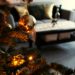 home decor świąteczny złoto zieleń