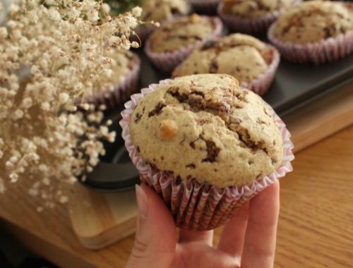przepis muffinki z czekoladą