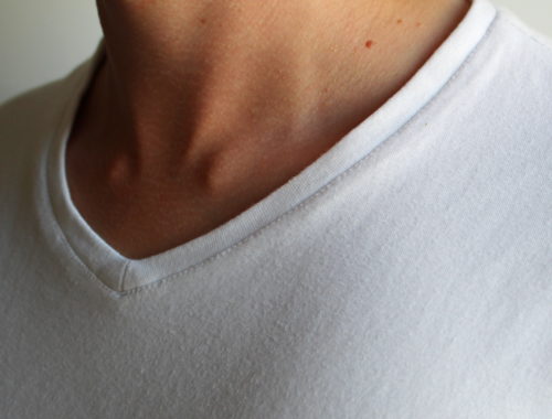 dekolt V-neck jak uszyć tutorial