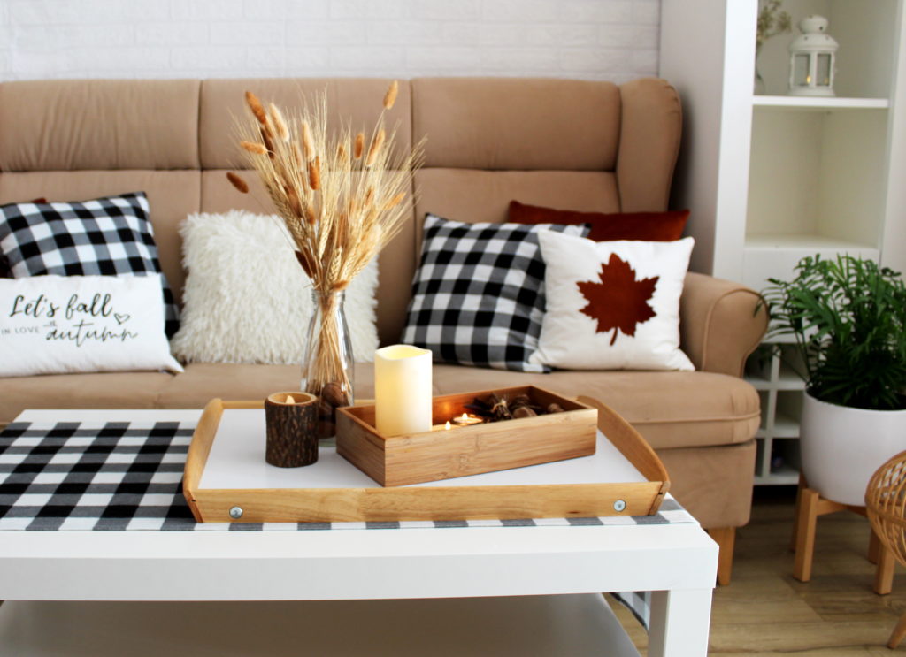 IMG 5293 1024x743 Pomysł na jesienny home decor DIY oraz mały dodatek   szycie zza kulis 🍁