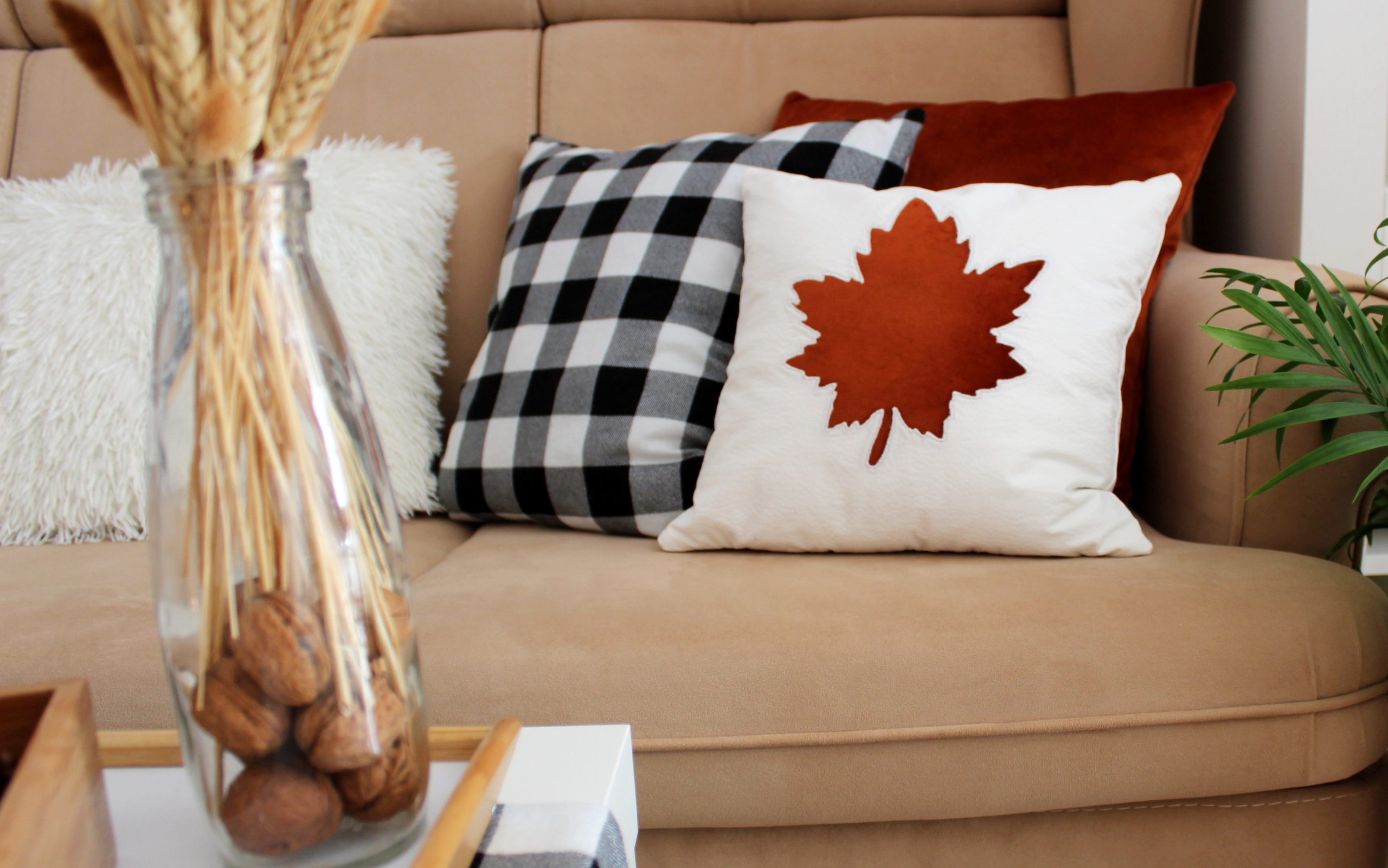 IMG 5310 edited scaled Pomysł na jesienny home decor DIY oraz mały dodatek   szycie zza kulis 🍁