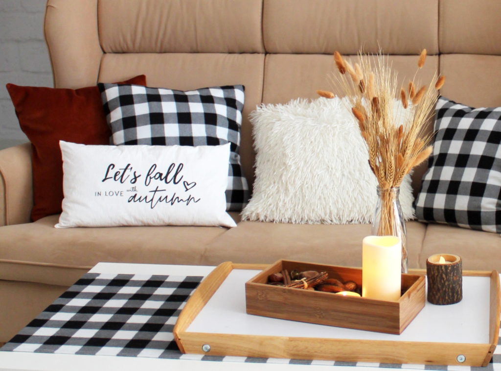 IMG 5316 2 1024x757 Pomysł na jesienny home decor DIY oraz mały dodatek   szycie zza kulis 🍁