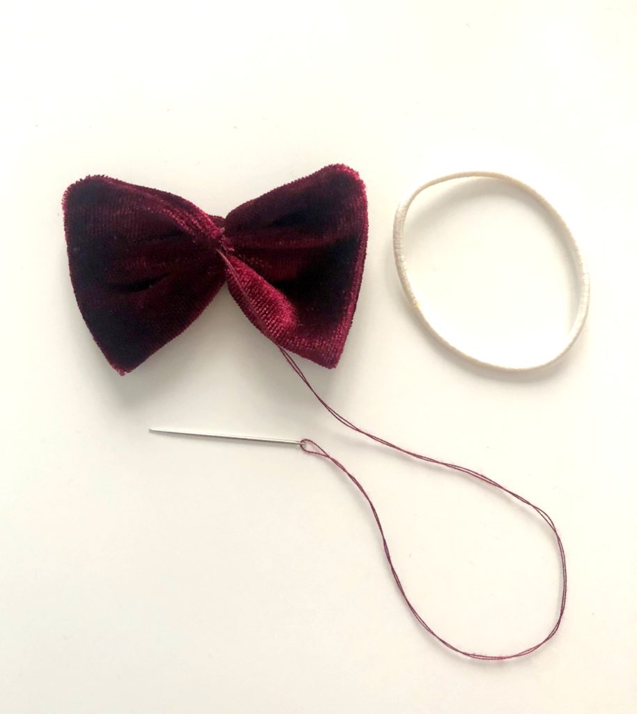 IMG 6485 1 914x1024 Gumki do włosów z kokardkami   jak uszyć? Proste DIY – tutorial